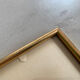 Old gold frame 30x22cm