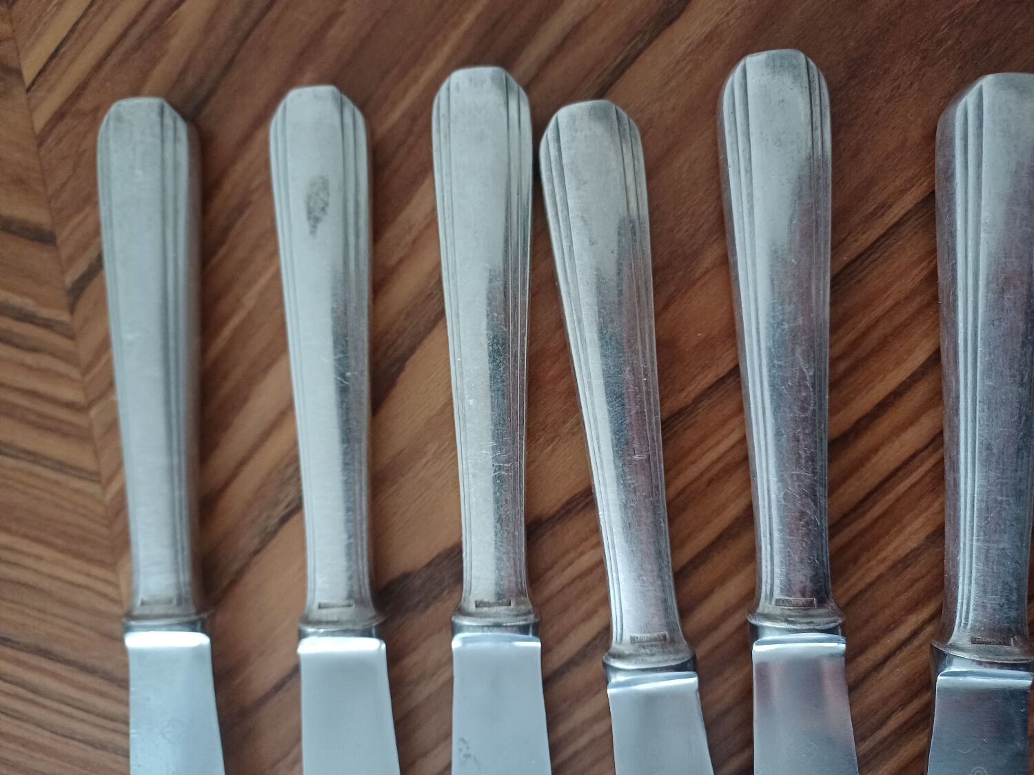 6 Christofle knives model Boréal