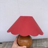 Wooden ball lamp 1980