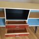 Enfilade vintage bois et formica