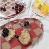 Plat en grès