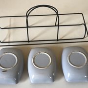 Serviteur apéritif vintage design annees 60