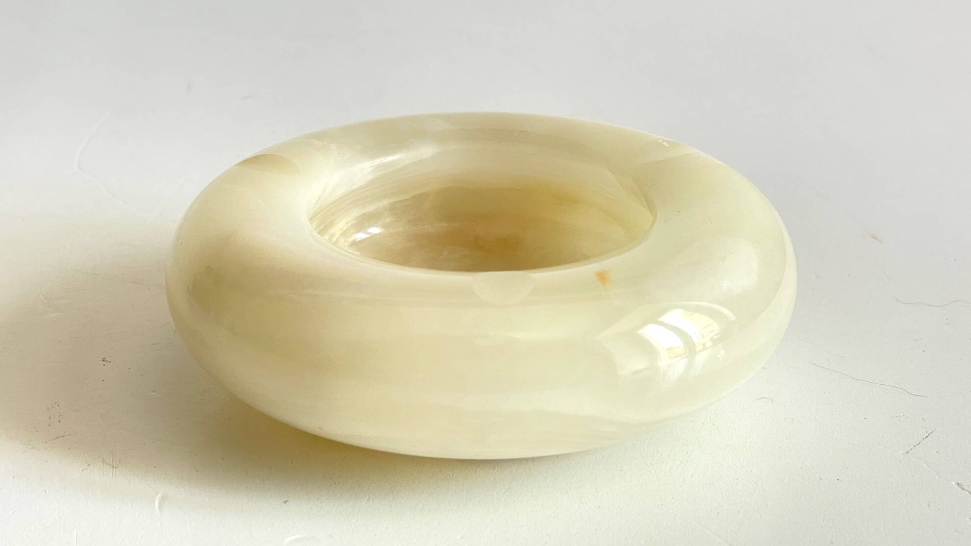 VINTAGE MARBLE ASHTRAY