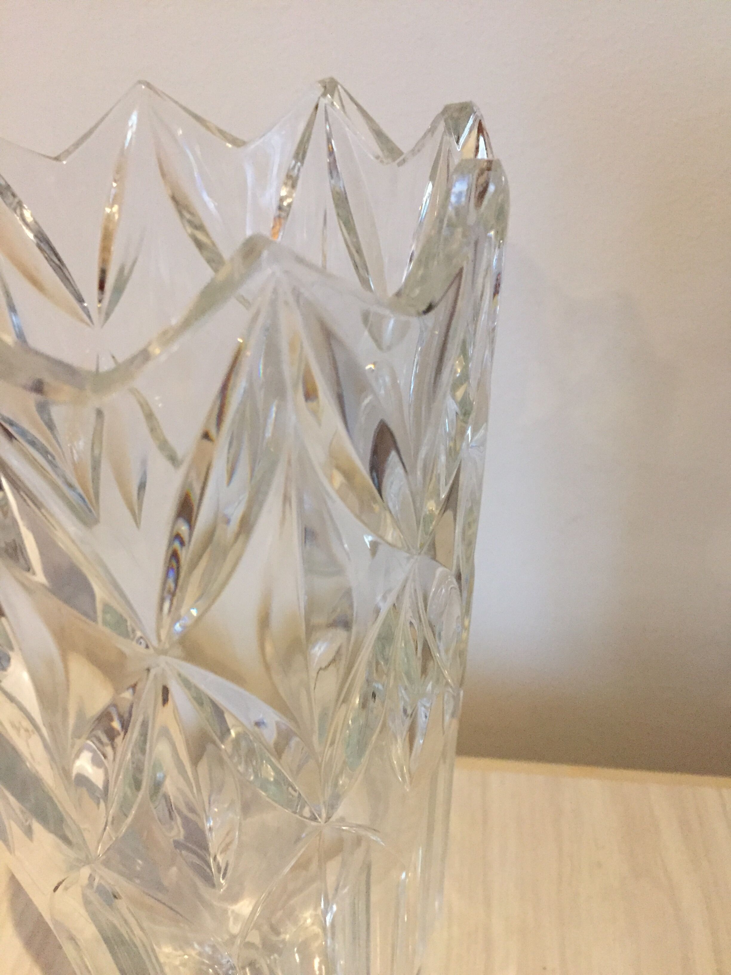 Vase en cristal