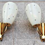 Restored wall lamps from the 50s