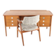 Bureau Dyrlund en teck de design danois moderne du milieu du siècle