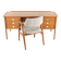 Bureau Dyrlund en teck de design danois moderne du milieu du siècle