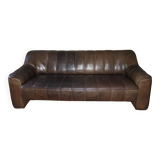 De Sede DS44 3-seater sofa in buffalo leather, Switzerland 1970s