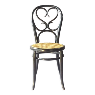 Fischel Art Nouveau chair circa 1880, new canning