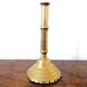 Brass push candle holder, nineteenth century