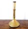 Brass push candle holder, nineteenth century