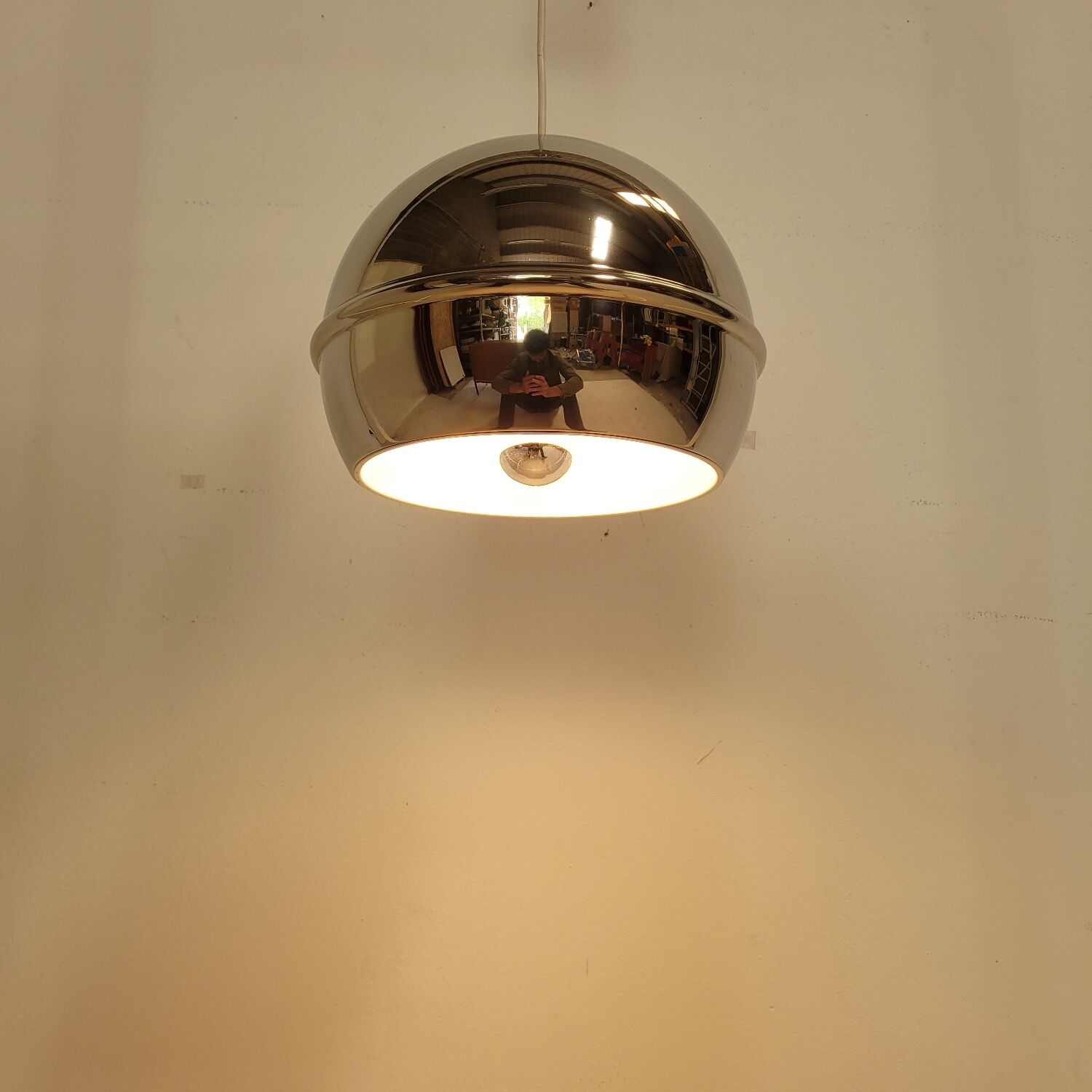 Italian space age suspension chrome year 70