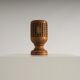 Vintage wooden lattice accent lamp