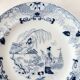 Set of 2 flat plates Petrus Regout, Timor