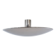 Florian Schulz Large Flush Mount Light Sela in polished Nickel, 1970s