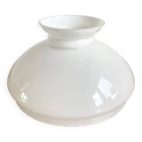 Vintage Opal Milk Glass Student Lampshade with Diameter of 20.1 cm