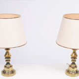 Table lamps, USA, 1970s, set of 2