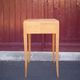 Wood desk, wood console