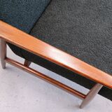 Fauteuil Henryk Lis en boucle noire 1960