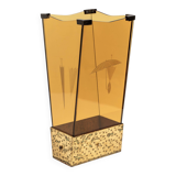 Attributed Pierluigi Colli MidCentury, Glass Umbrella Stand, Cristal Art