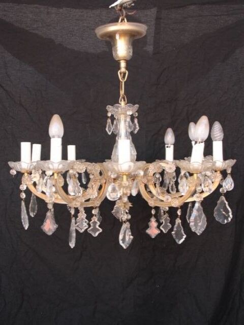lustre à pampilles  1960