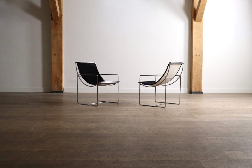 Odile Mir Filo Lounge Chairs Model 203 for Prisunic, France 1971
