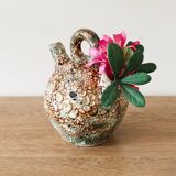 Honey ceramic jug or margoulette