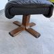 Ottoman ou tabouret style scandinave vintage