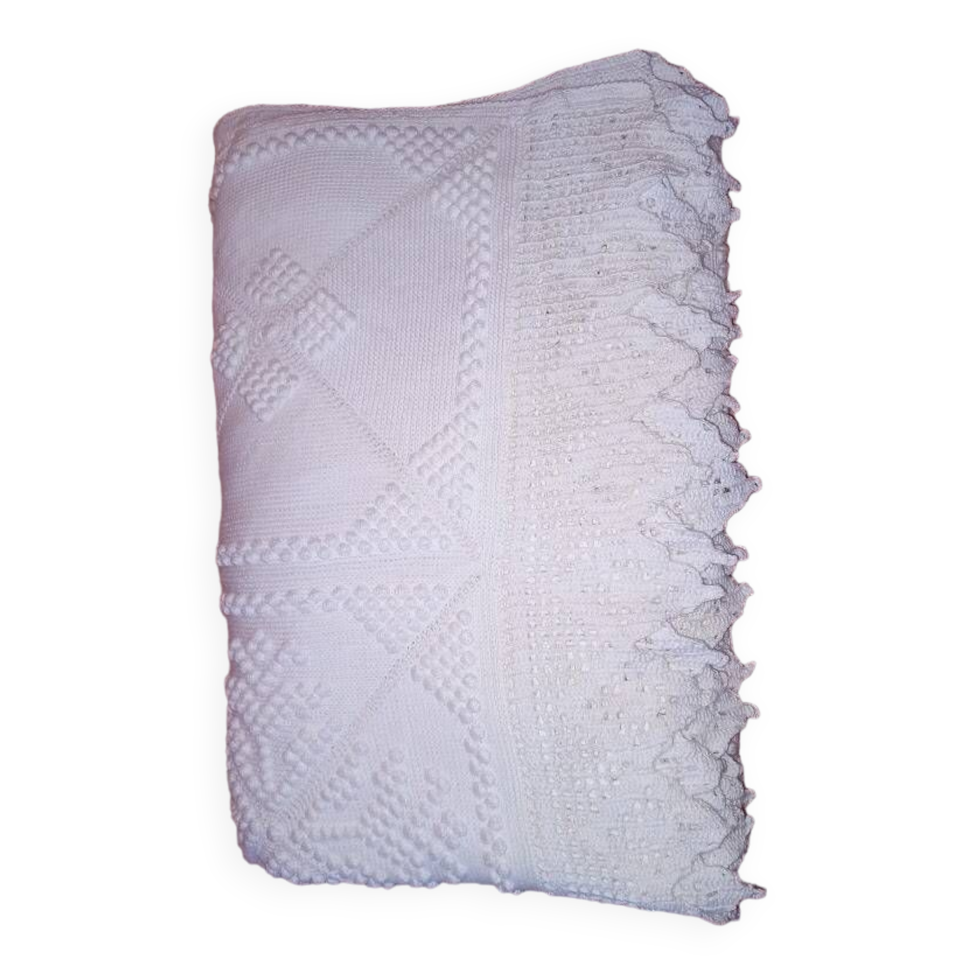 Couvre-lit au crochet