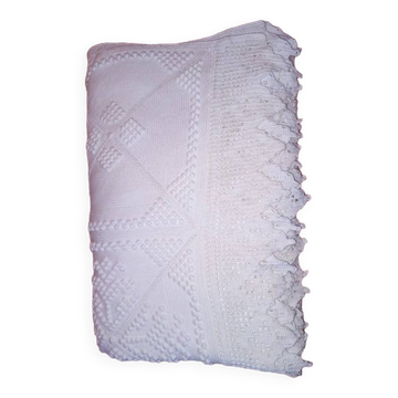 Couvre-lit au crochet