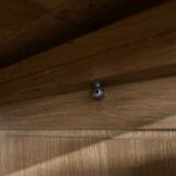 Art Deco wardrobe in solid oak