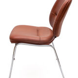 Pair of leather armchairs