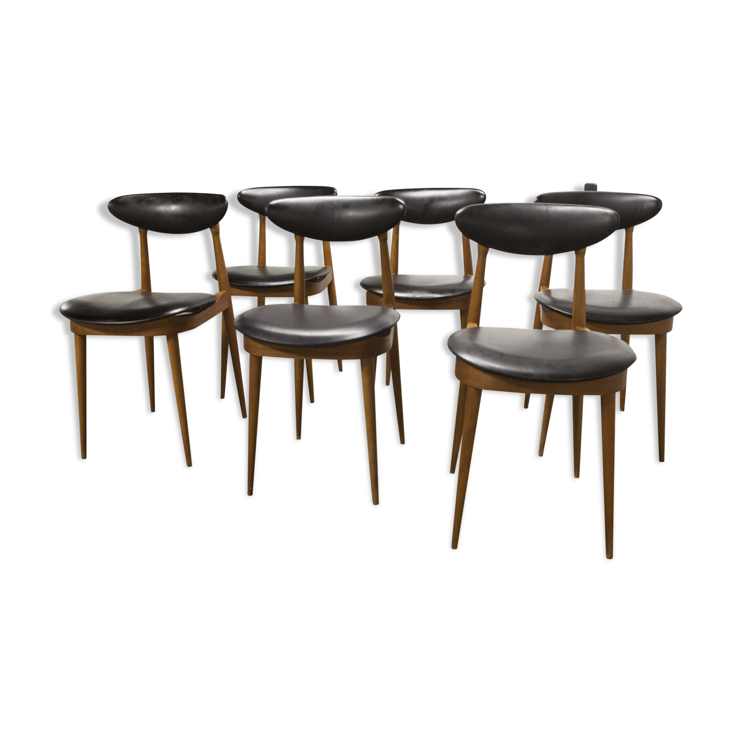 6 chairs Baumann Unicorn