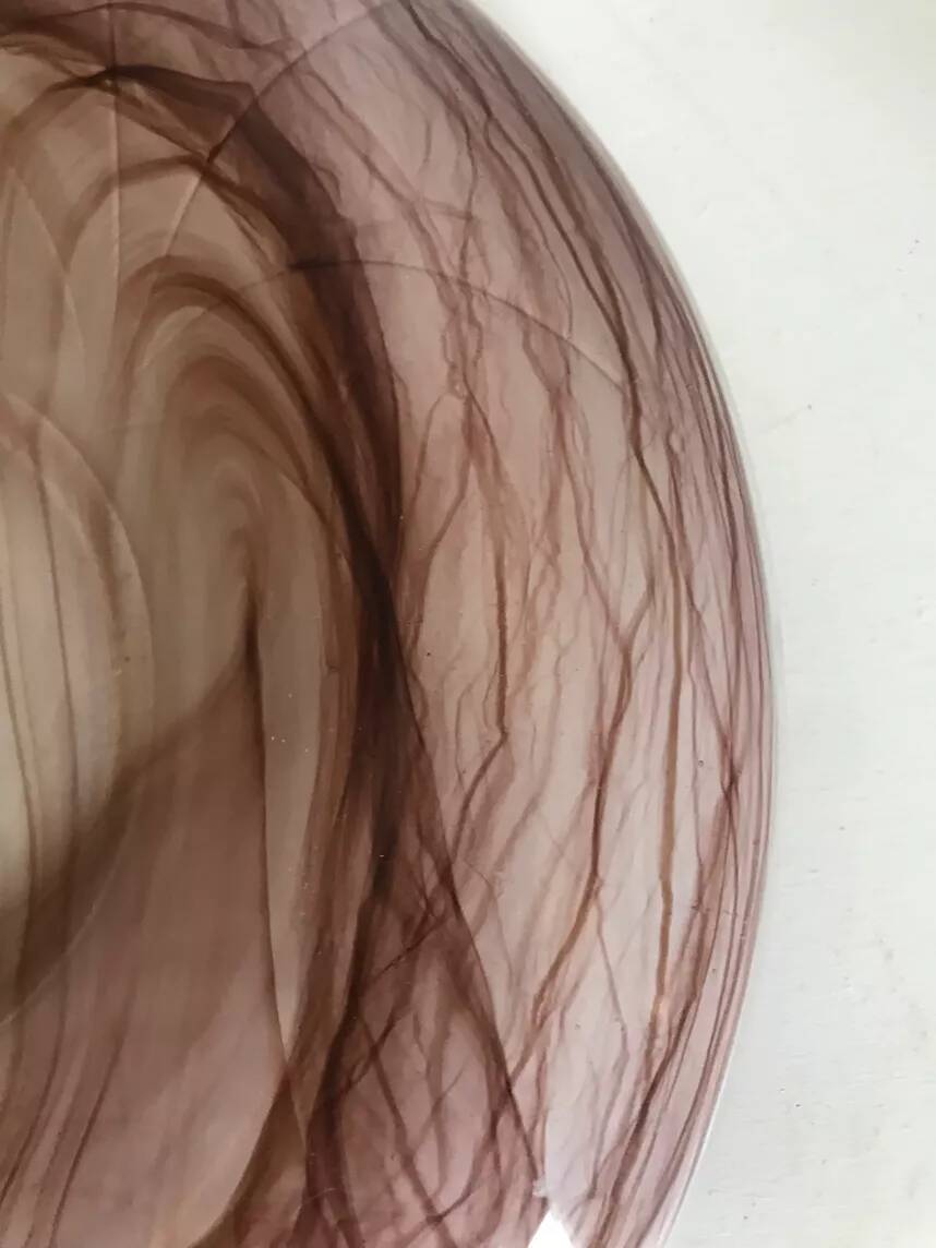 Art Deco glass cup attributed to G.Davidson