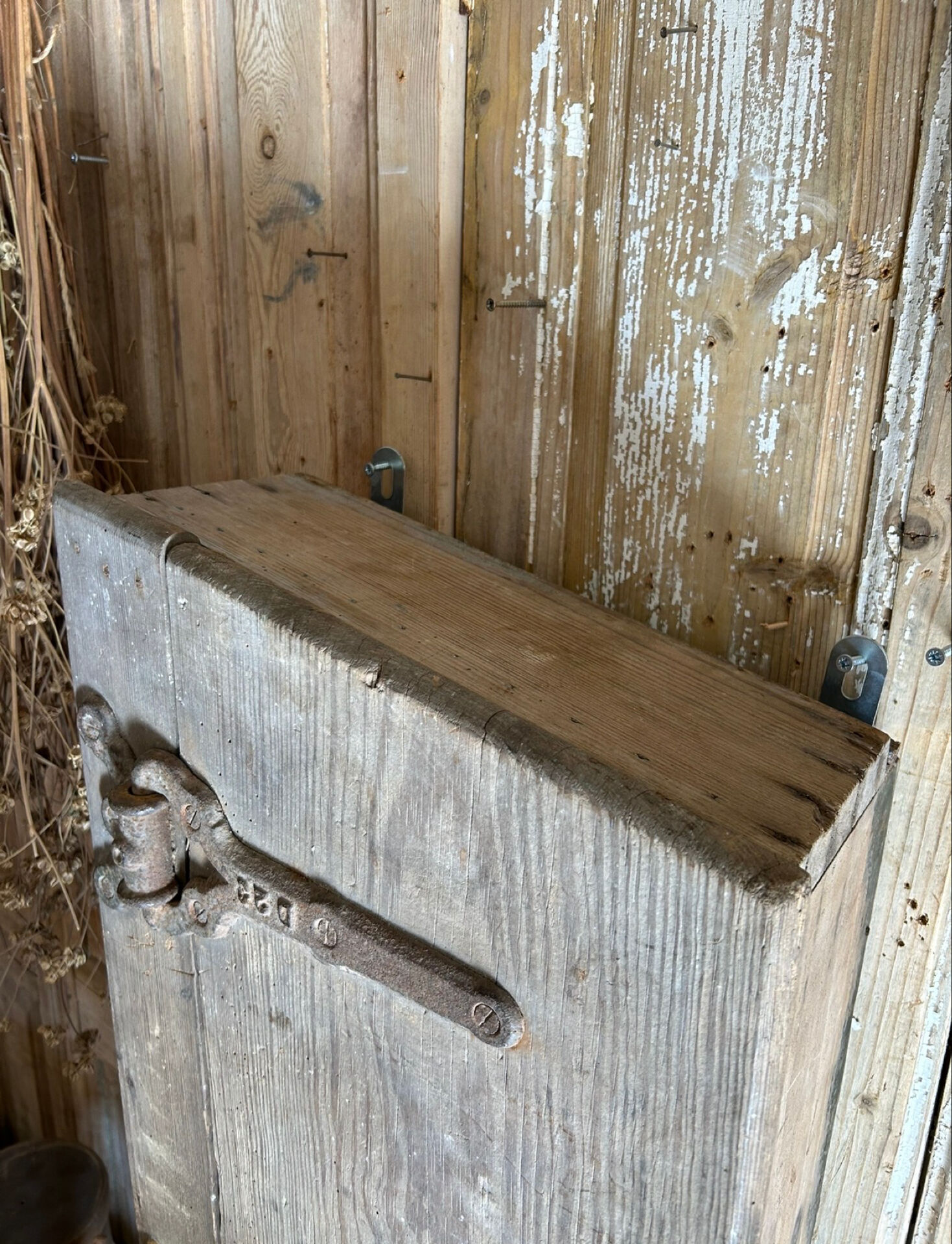 Old carriage trunk