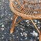 Fauteuil rotin enfant