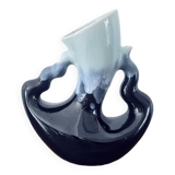 Glazed ceramic vase