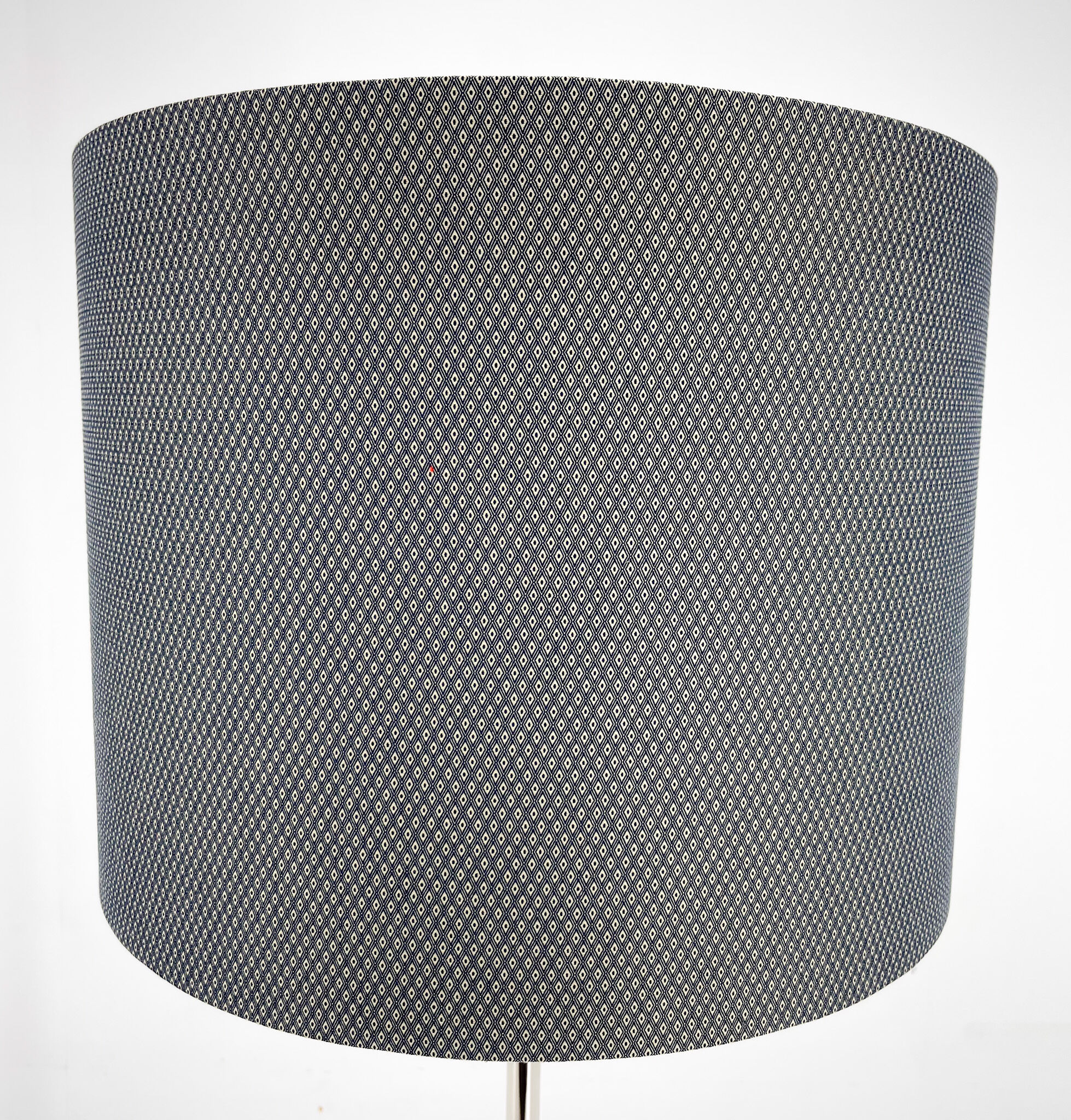 1950s Chrome & Wood Floor Lamp, Czechoslovakia, Restored