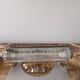 Vintage crystal wall sconce
