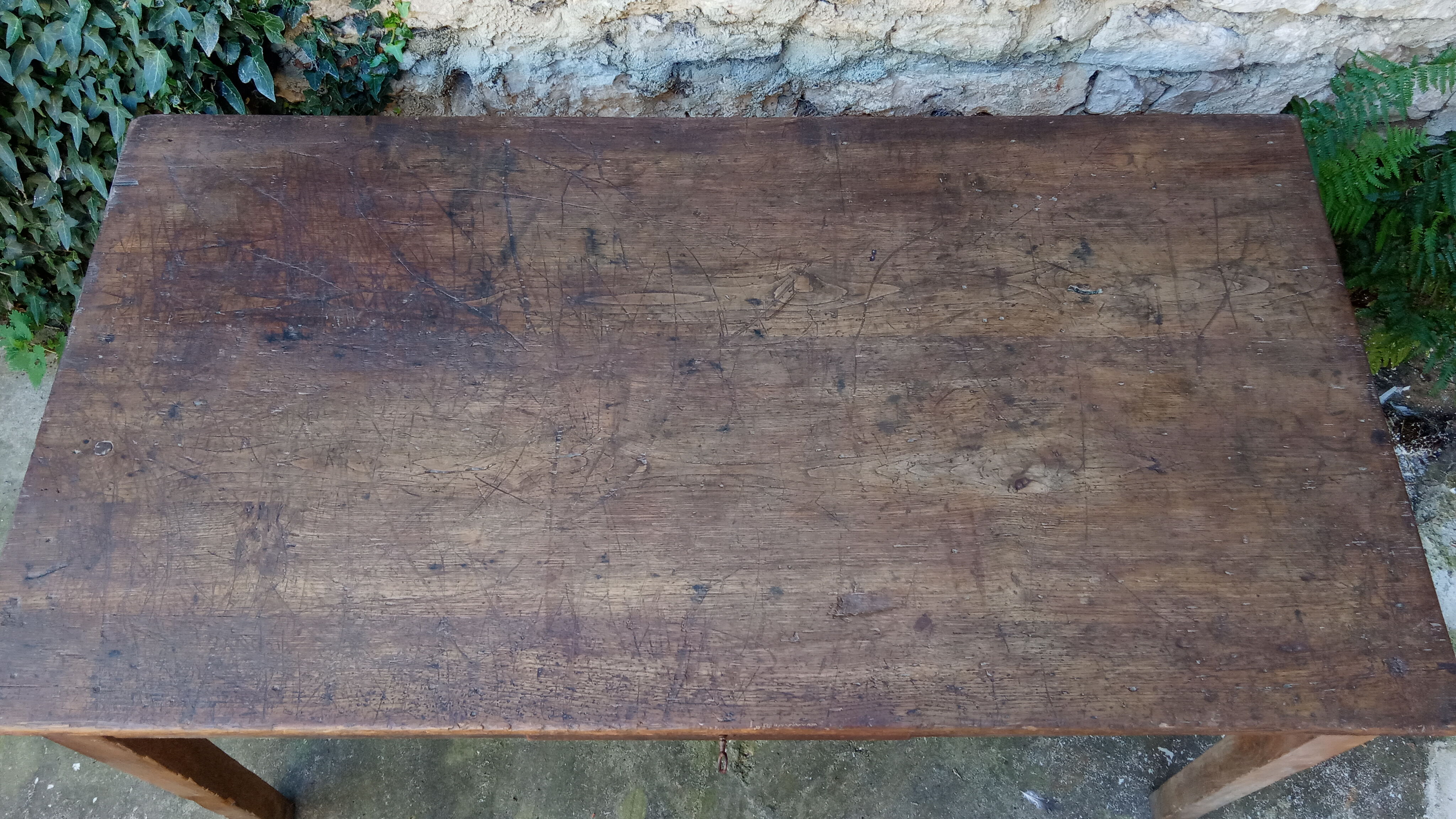 Farmhouse table 19th in oak