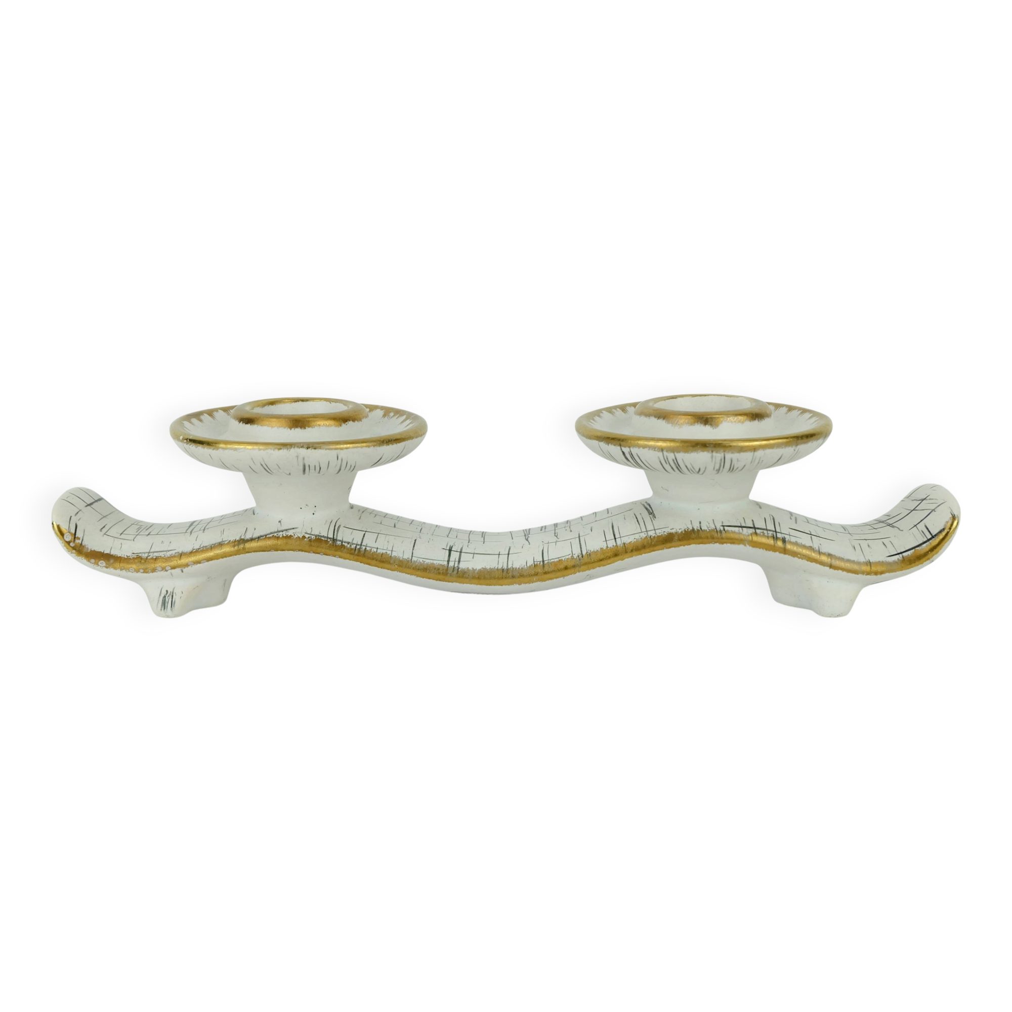 mid century ceramic CANDLE HOLDER u-keramik 1950s