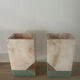 Pair of Art Deco marble and onyx bookends