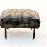 Pair of designer ottoman poufs by Steiner from the 50s