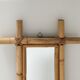 Miroir bambou vintage