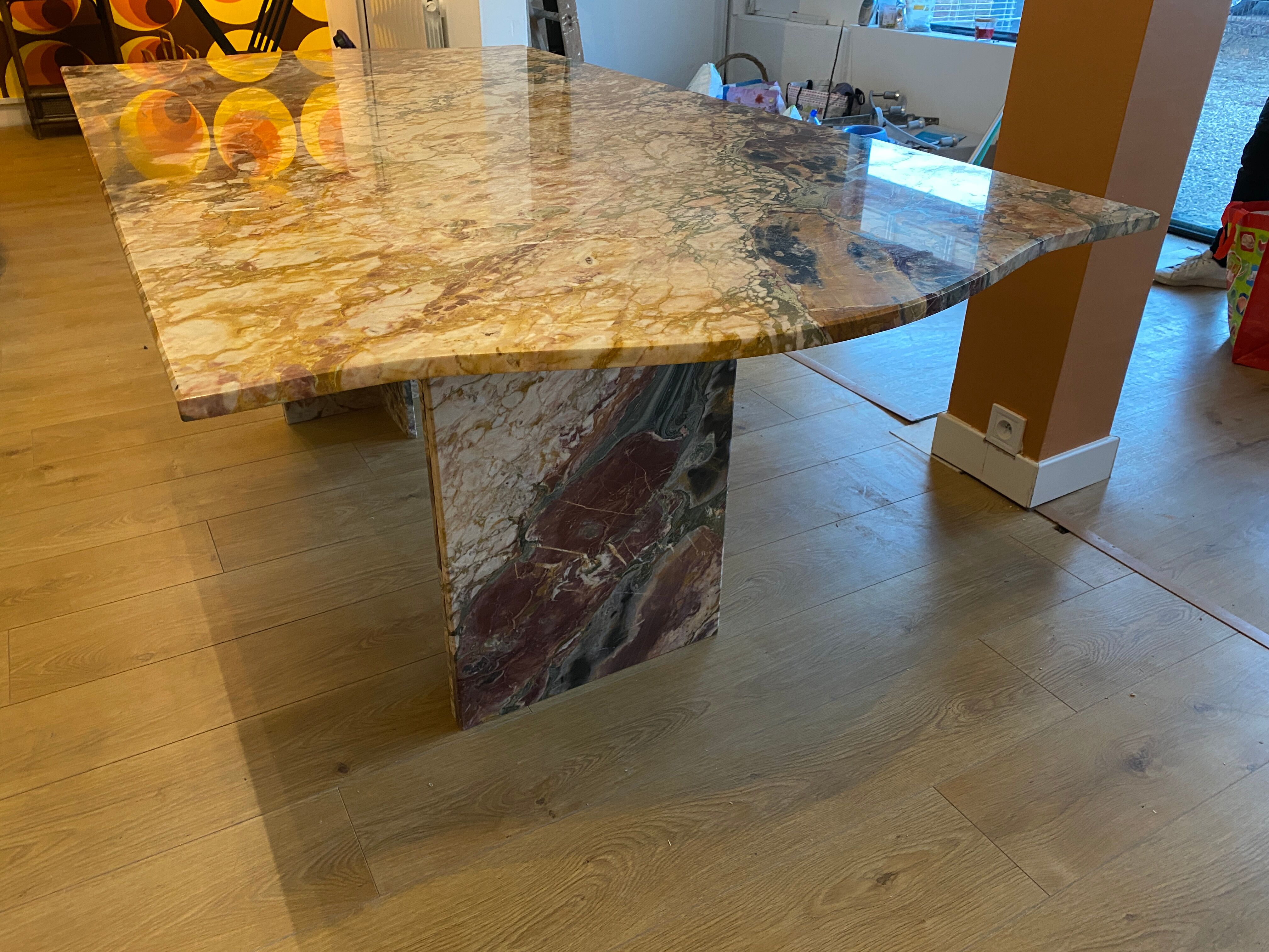 Marble table