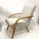 60s armchair reupholstered