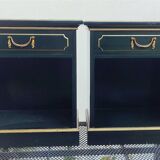 Pair of bedside tables stamped "m.Hirch"