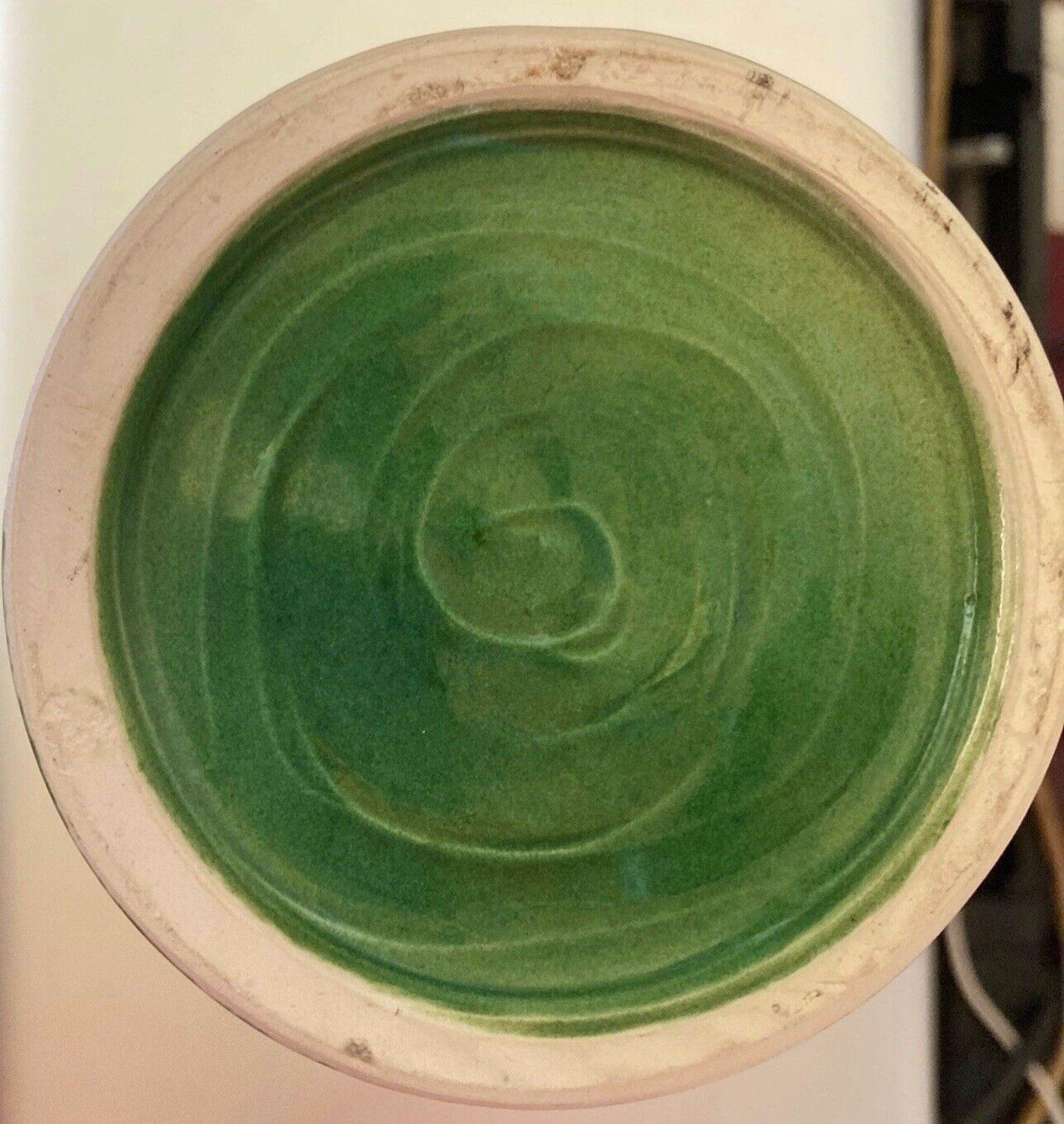 Vase en céramique émaillé , art deco