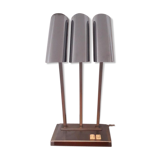 Chromed metal desk lamp 1970s