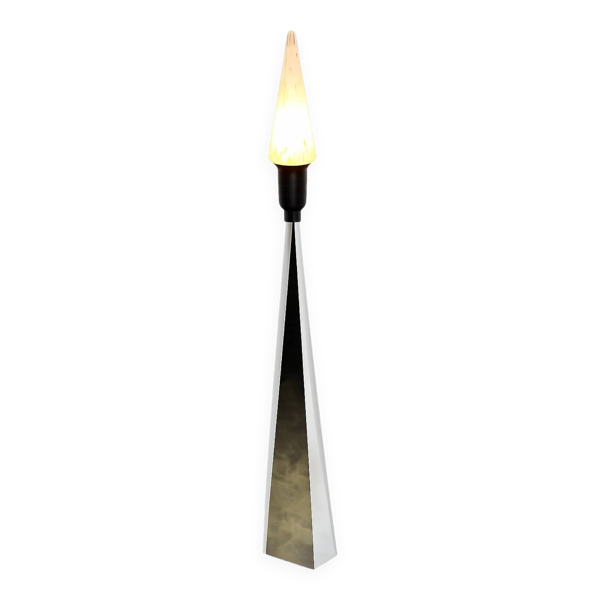 Lampadaire en métal et verre, années 1990 — Beyit